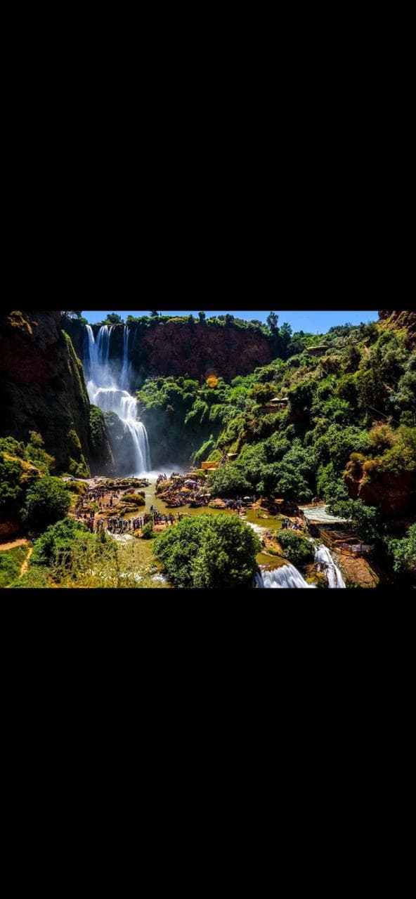 Ouzoud Waterfalls view 4